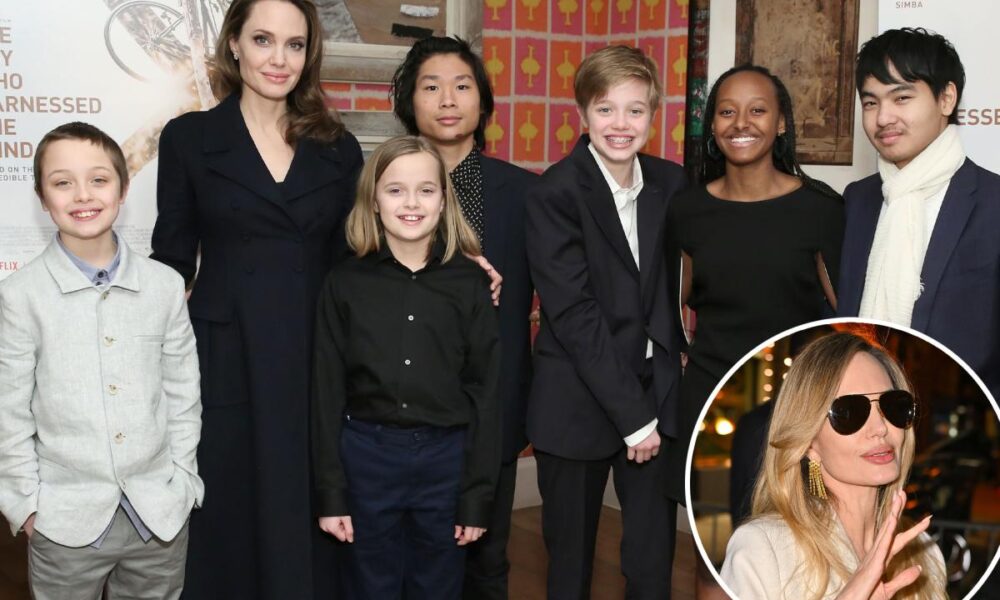 Angelina Jolie makes rare comment about raising her 6 children to be ‘individuals’