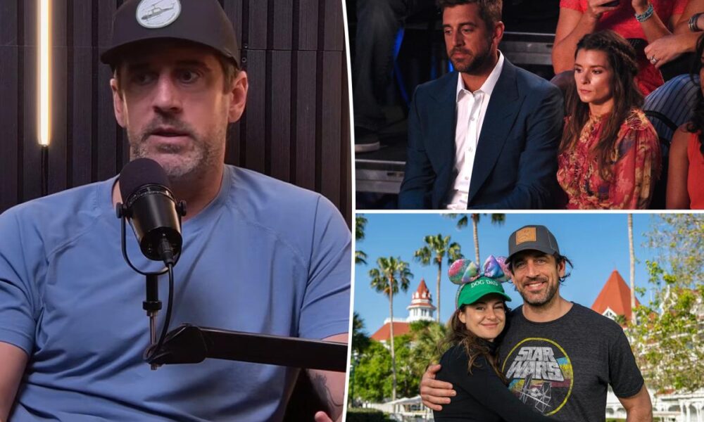 Aaron Rodgers eviscerates ‘horse s–t’ claims he’s a ‘monster’ partner after Shailene Woodley, Danica Patrick speak out