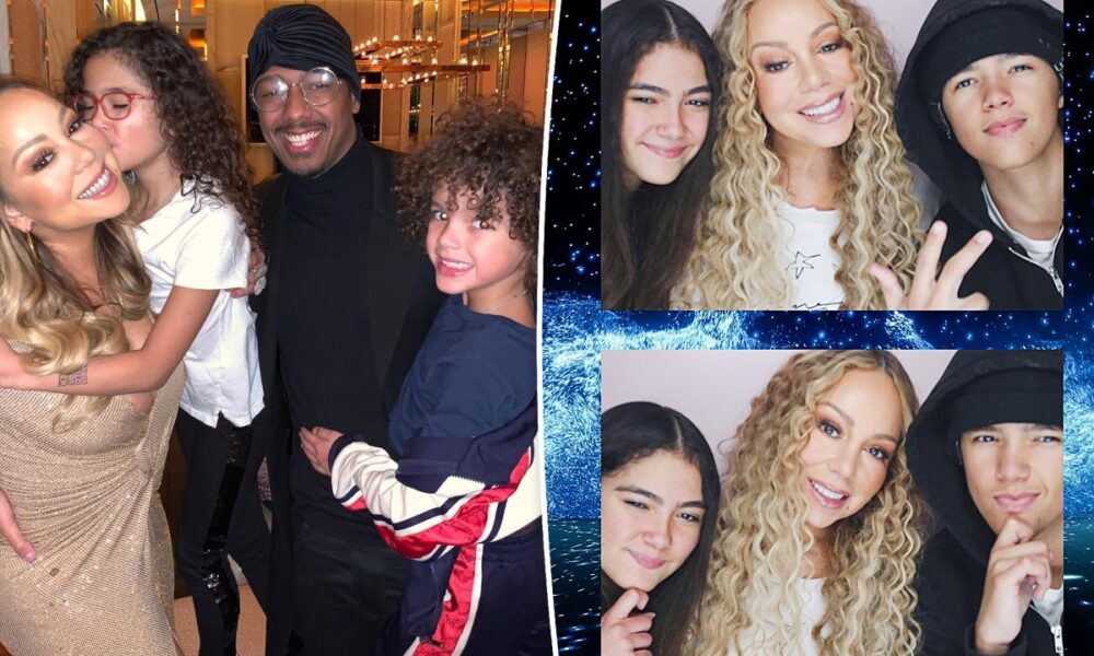 Mariah Carey’s twins Moroccan and Monroe look all grown up in rare photos