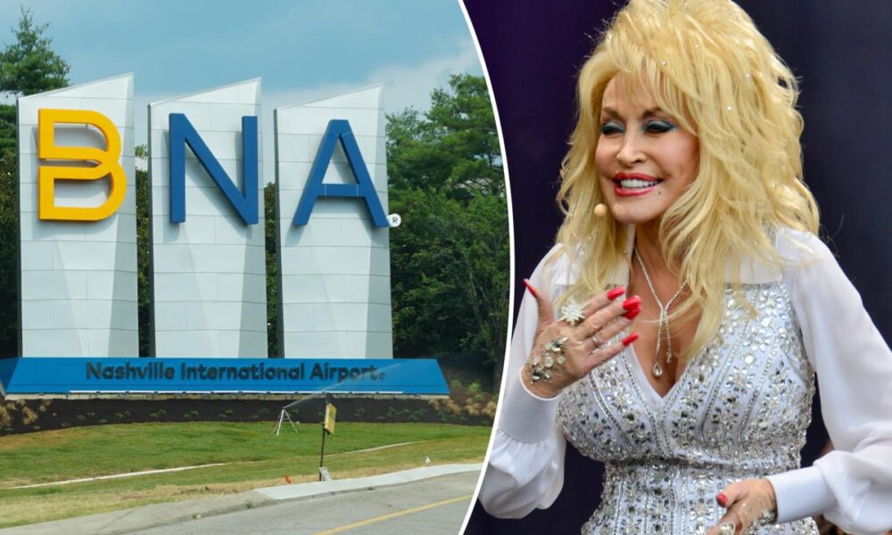 Nashville airport set to be renamed after Dolly Parton following unanimous vote