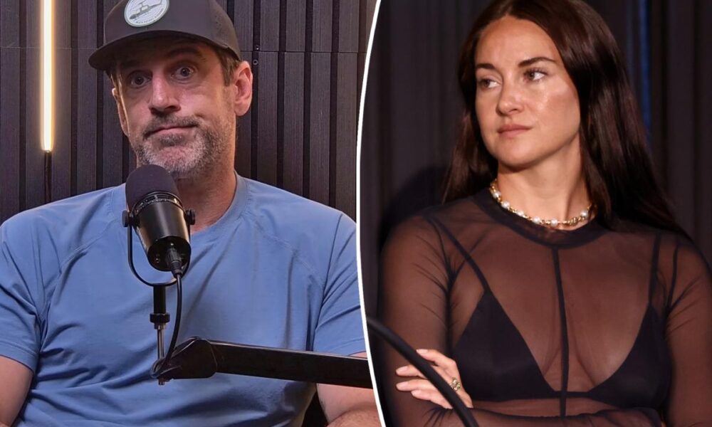Aaron Rodgers’ comments about ex-fiancée Shailene Woodley spark concern among her pals