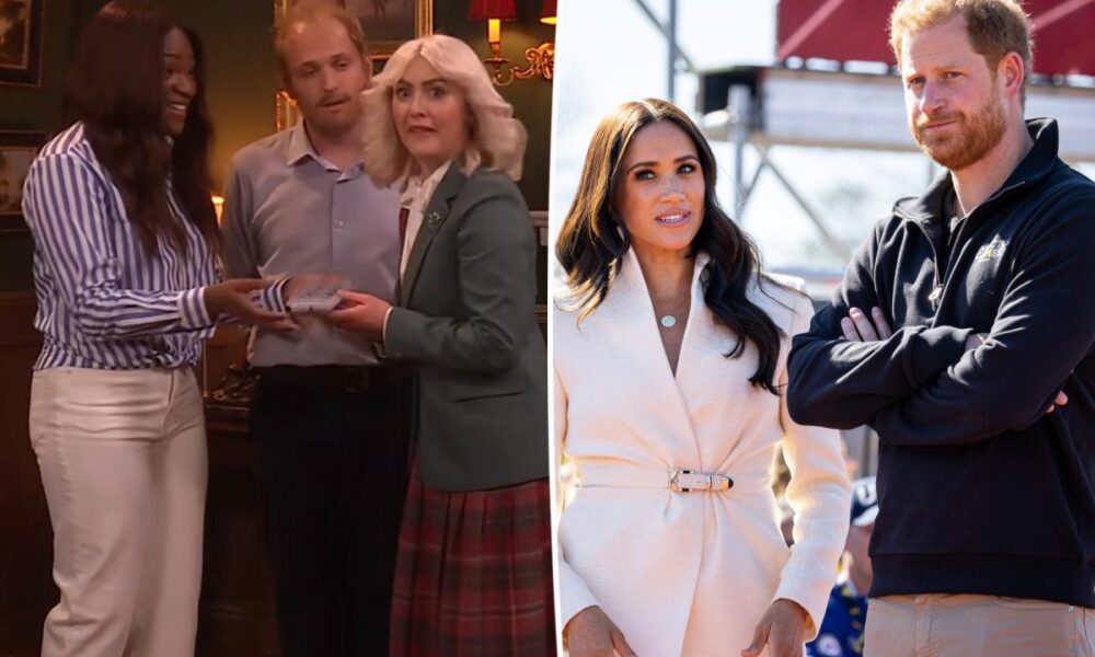 ‘SNL UK’ roasts Prince Harry, Meghan Markle’s UK return