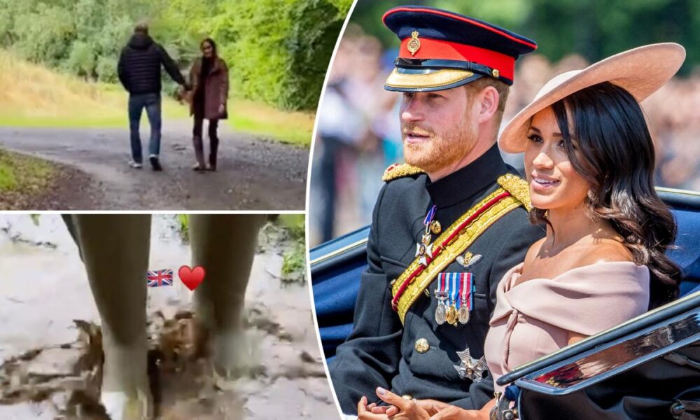 Meghan Markle and Prince Harry’s ‘hypocrisy’ exposed after posting cheery, ‘hyper-curated’ social media video