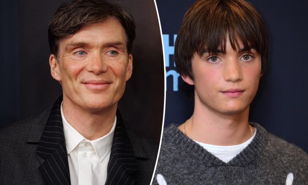 Cillian Murphy’s lookalike son goes viral for being identical to his famous father