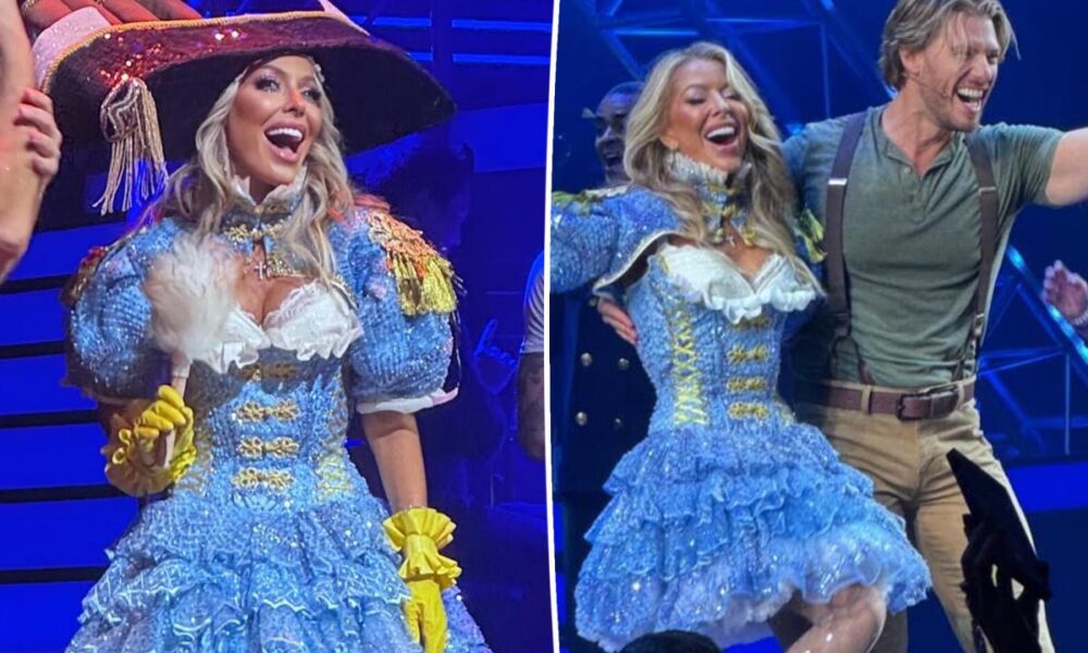 Juliet Mayhew trades ‘Real Housewives of London’ drama for Broadway in wild ‘Titanique’ cameo
