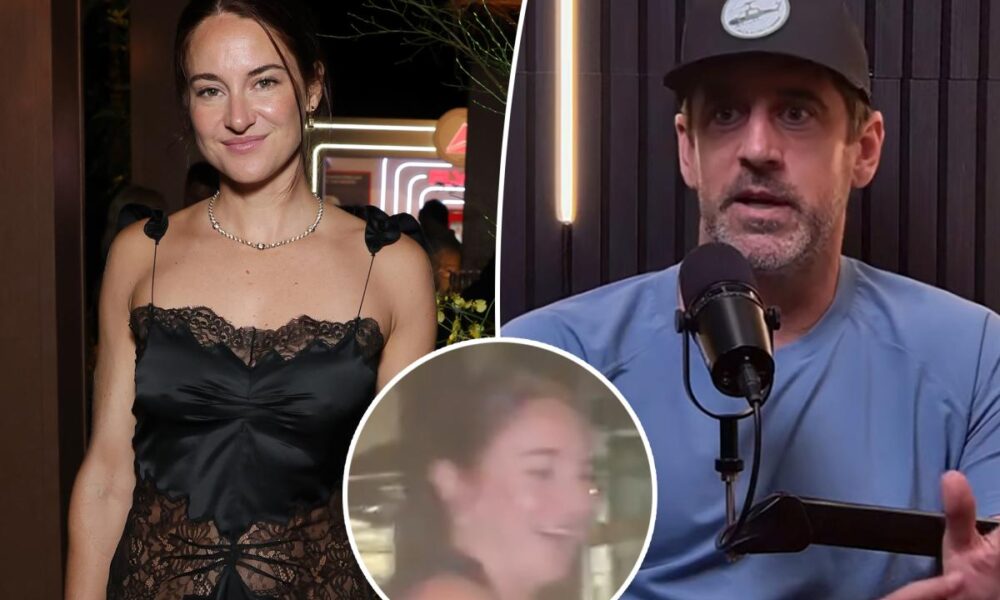 Shailene Woodley laughs off question about ex Aaron Rodgers after NFL star’s scathing comments