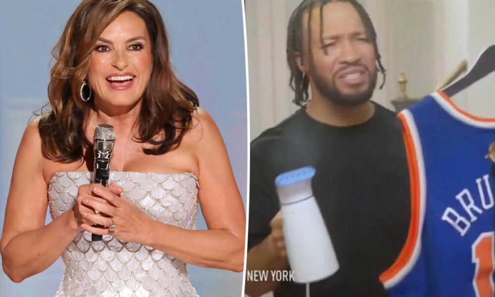 Knicks star Jalen Brunson crashes BFF Mariska Hargitay’s Emmys 2026 opener