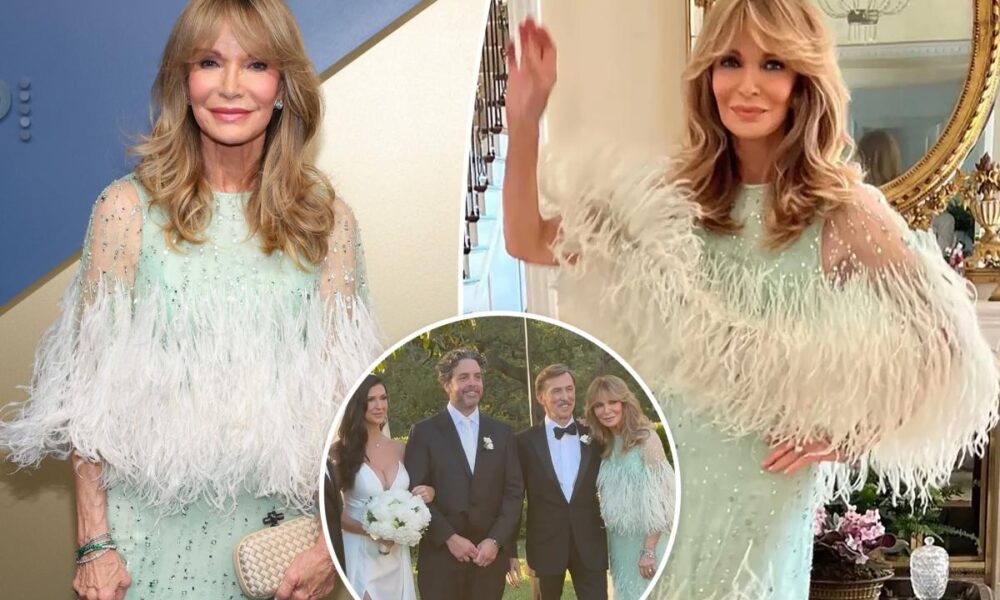Why Jaclyn Smith rewore her dress from son’s wedding at the Emmys 2026