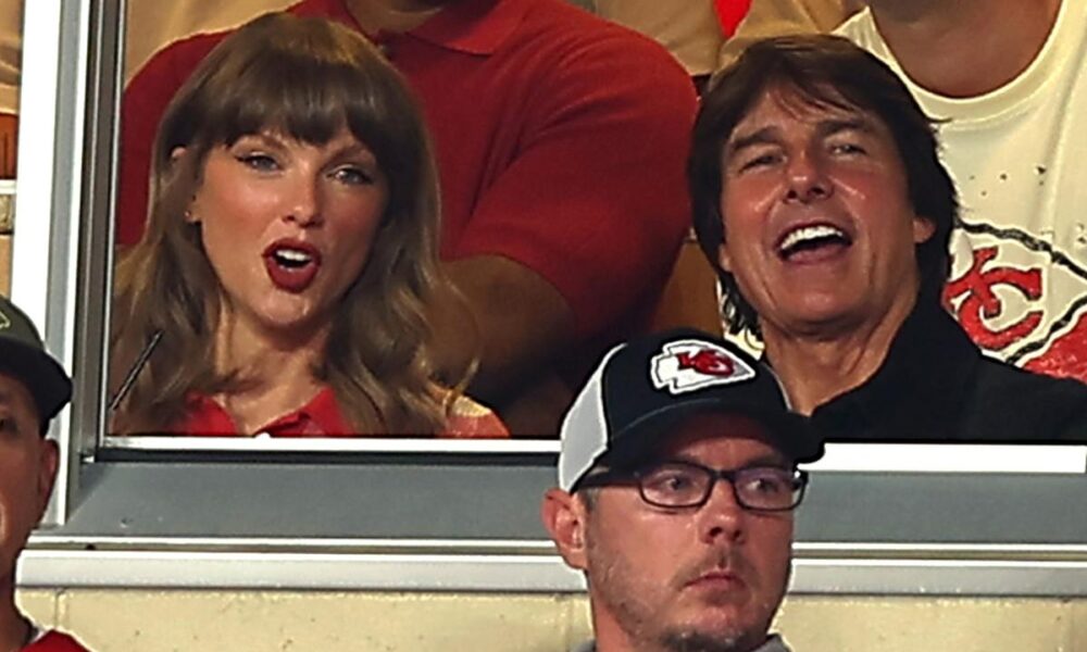 What Taylor Swift and Tom Cruise chatted about during Travis Kelce’s NFL win: lip reader