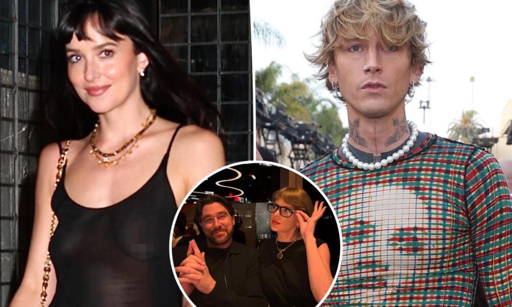 Why Dakota Johnson and Machine Gun Kelly escaped to Taylor Swift’s NYC apartment on date night: ‘They hit it off’