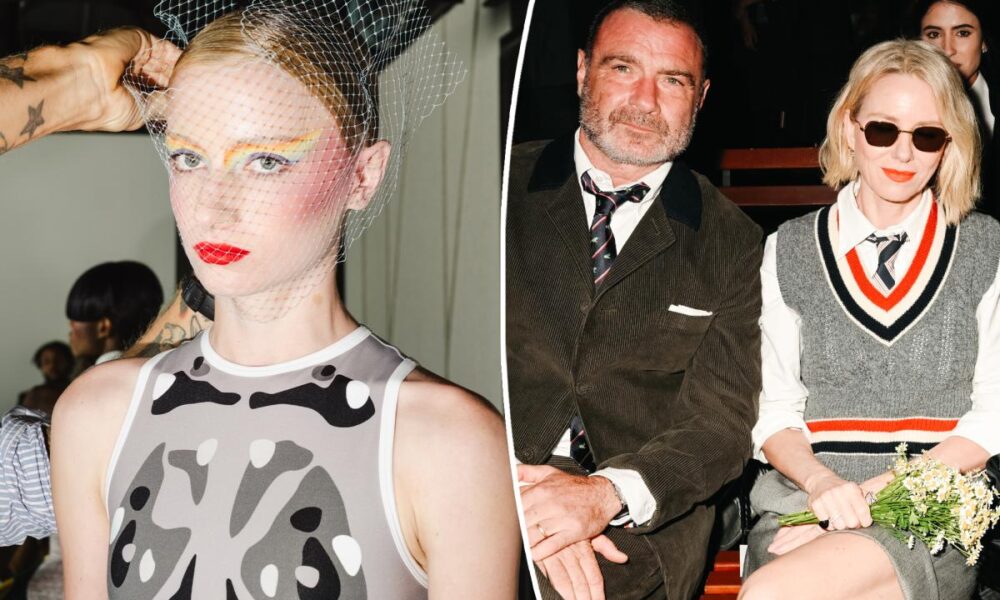 Naomi Watts, Liev Schreiber support daughter Kai Schreiber at NYFW