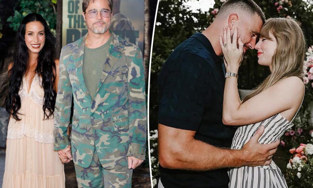 Brad Pitt dishes on Taylor Swift and Travis Kelce’s ‘wedding of the century’