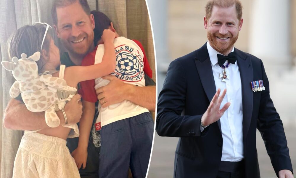 Prince Harry gives update on children’s schooling after yanking them out