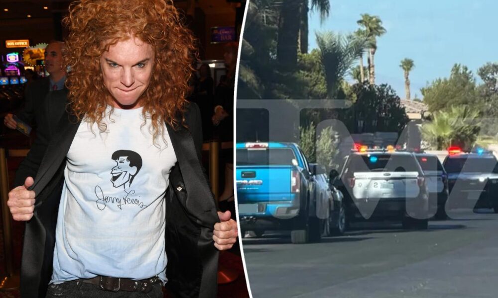 Carrot Top’s Las Vegas house seen surrounded by cops after reported suicide attempt