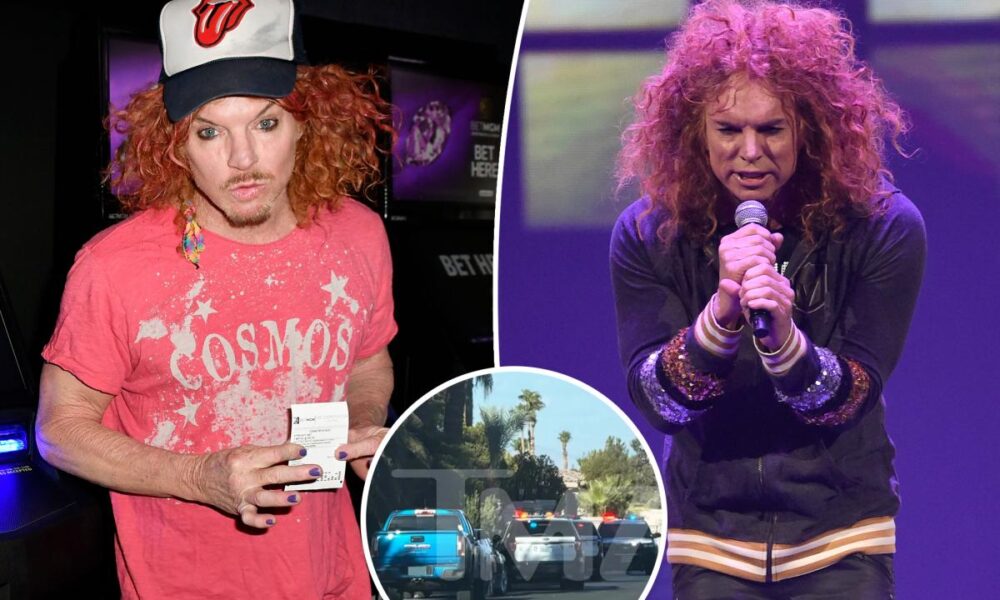 Carrot Top was extorted over sex tape before alleged suicide attempt: docs