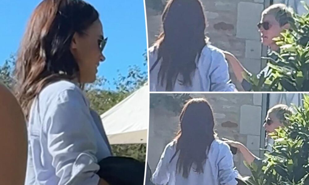 Meghan Markle spotted in UK for first time since move mingles with fellow A-list transplant