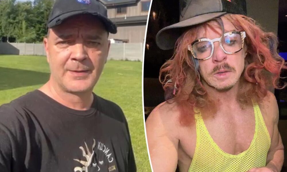 Carrot Top threatened in chilling ‘extortion’ video before suicide attempt