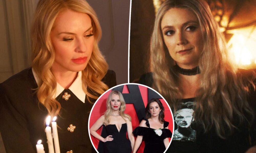 AHS’ Leslie Grossman, Billie Lourd fawn over each other