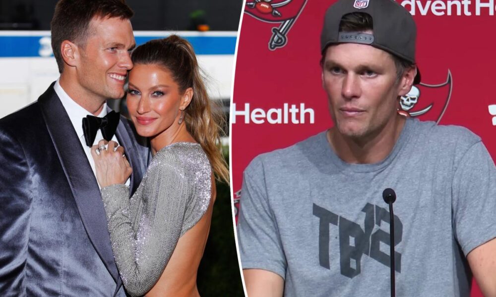 Tom Brady lost nearly 20 pounds amid Gisele Bundchen split