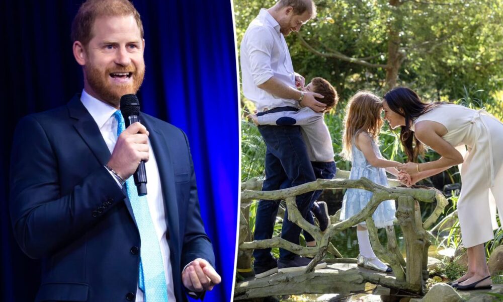 Prince Harry gives school update on Prince Archie, Princess Lilibet