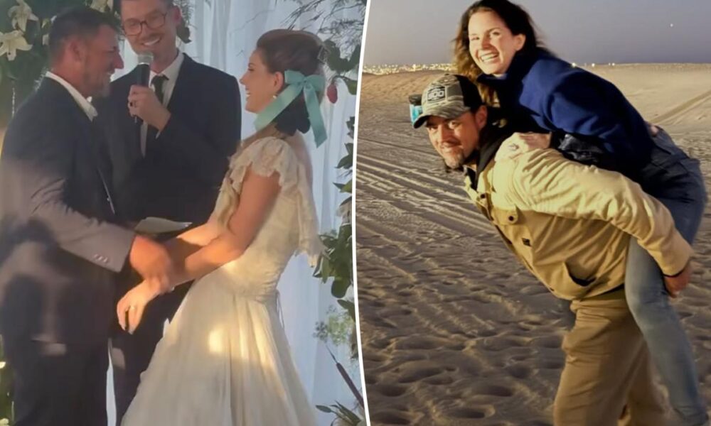 Lana Del Rey shares never-before-seen footage of wedding to Jeremy Dufrene for 2nd anniversary