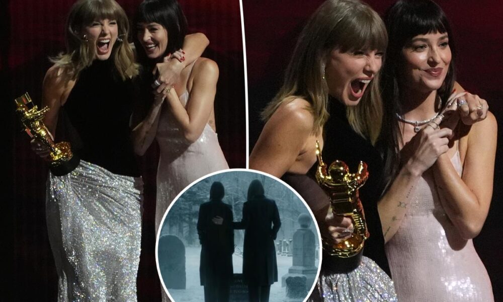 Taylor Swift debuts ‘Patient Zero’ music video with Dakota Johnson, Colin Farrell at MTV VMAs