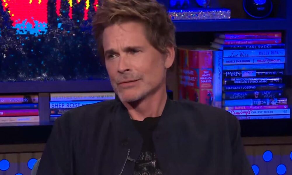 Rob Lowe names his best on-screen kiss