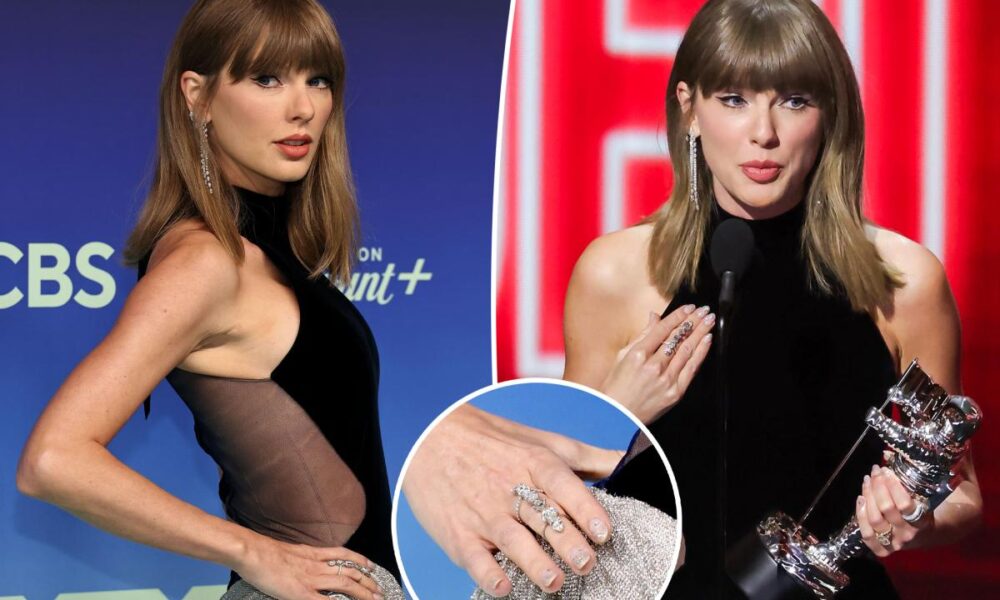 All the details on Taylor Swift’s ‘one-of-a-kind’ diamond ring from the VMAs 2026