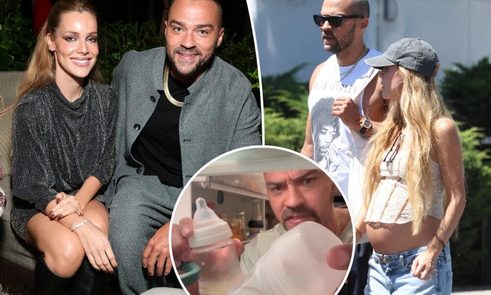 Jesse Williams welcomes third baby, his first with new wife Alejandra Onieva