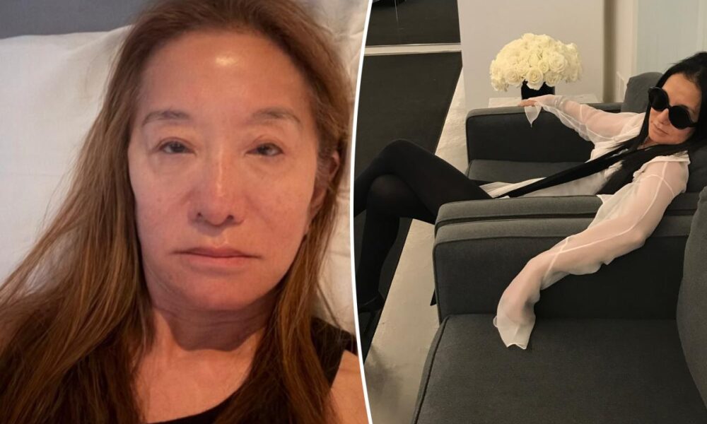 Vera Wang, 77, shares no-makeup selfie on Instagram