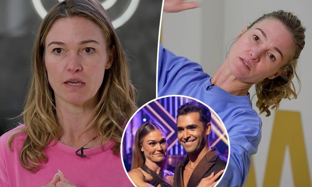 Julia Stiles tears up in ‘DWTS’ rehearsals over low scores, rib injury