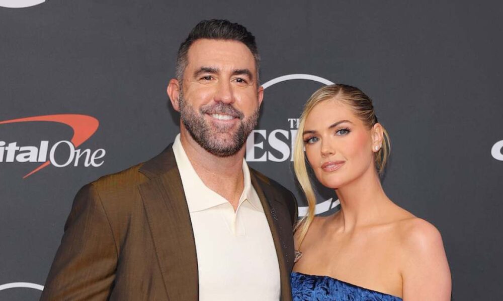 MLB Icon Justin Verlander and Kate Upton Enjoy Rare Family Outing for His Tigers Career Celebration
