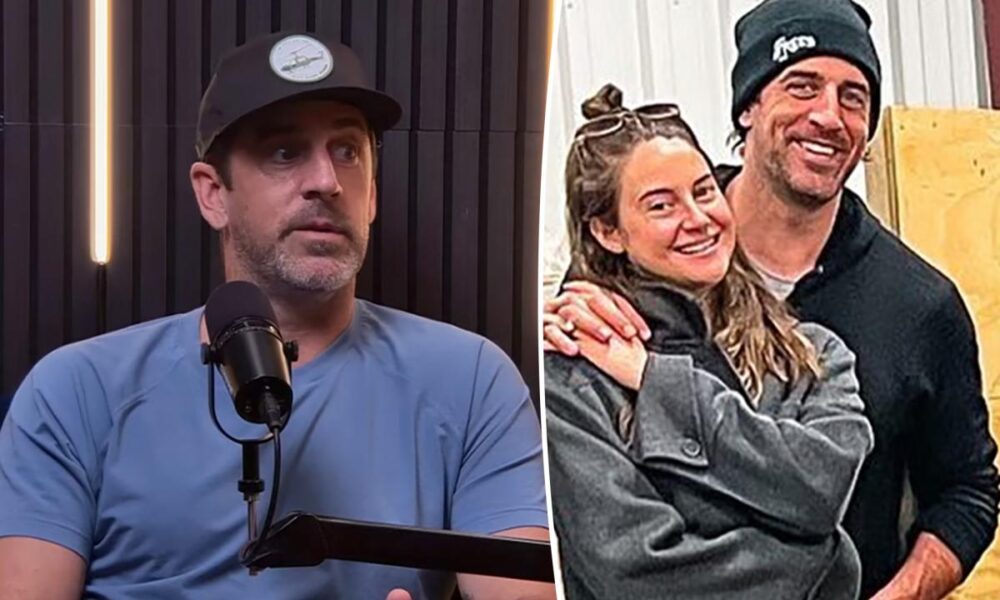 Aaron Rodgers claims ex-fiancée Shailene Woodley asked to sleep with someone post-proposal