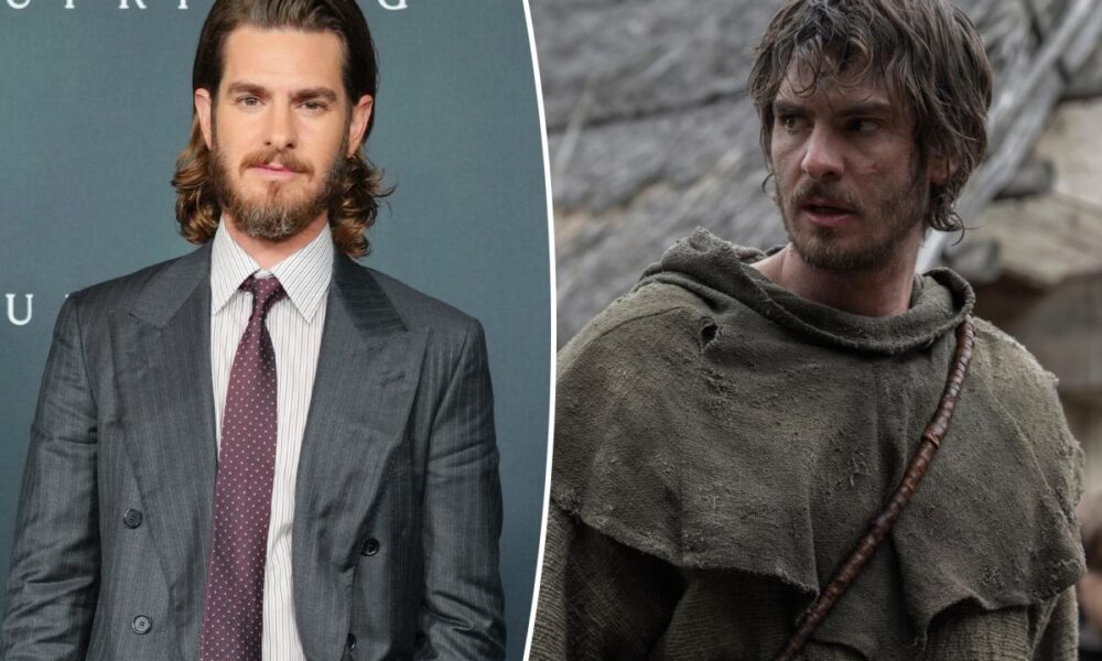Andrew Garfield details ‘miserable’ experience filming peasant war film ‘The Uprising’