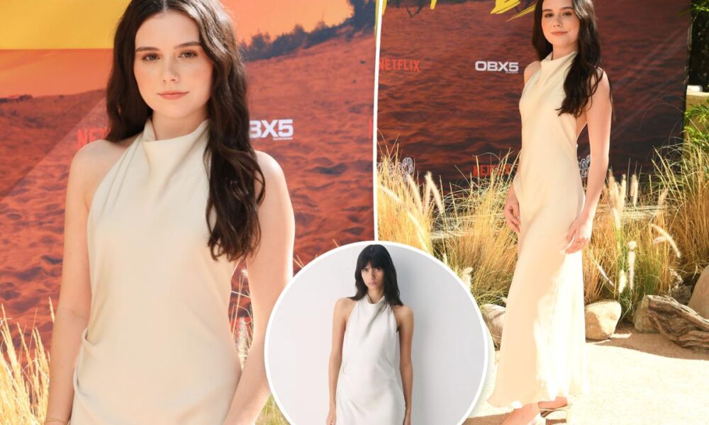 Julia Antonelli wore this $158 Aritzia dress to ‘Outer Banks’ Season 5 premiere