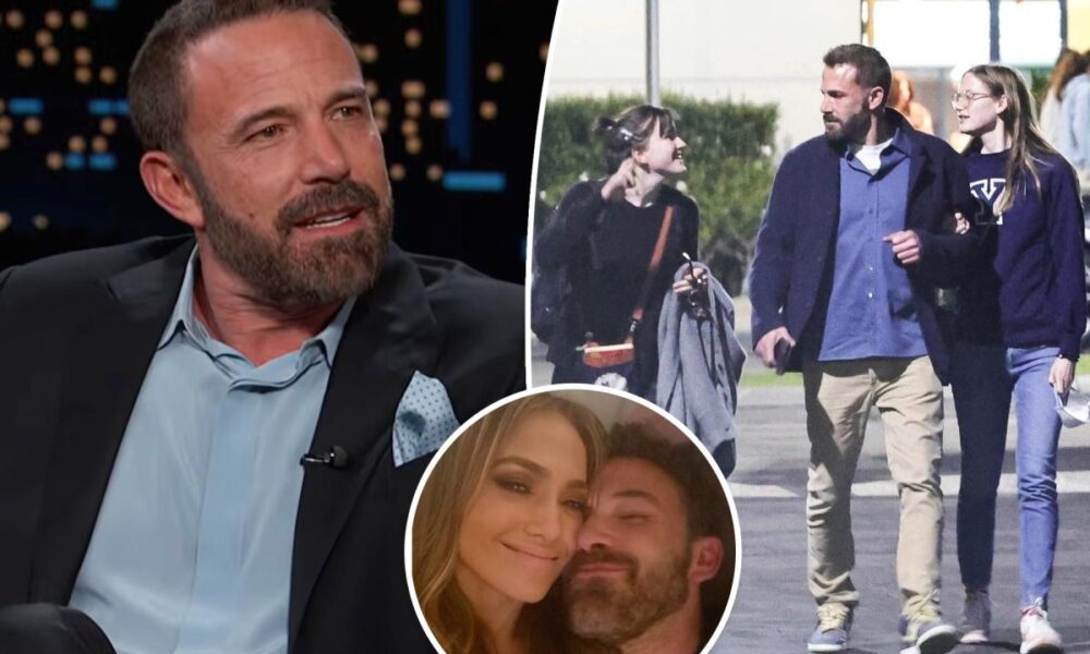 Ben Affleck says his kids savagely mock his dating history