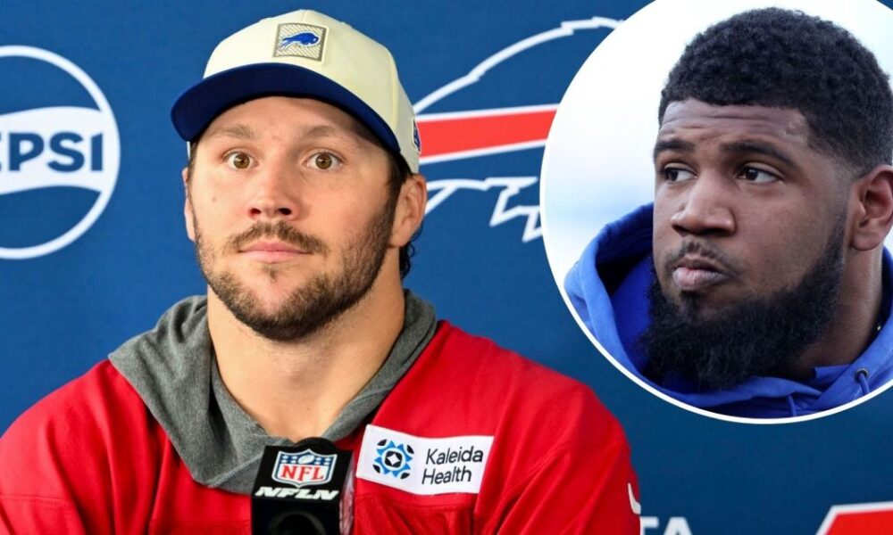 Bills Quarterback Josh Allen Breaks Silence on Defensive Tackle Ed Oliver’s Toddler Son’s Death