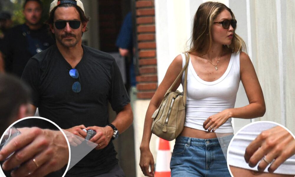 Bradley Cooper and Gigi Hadid spark marriage rumors after stepping out with matching rings