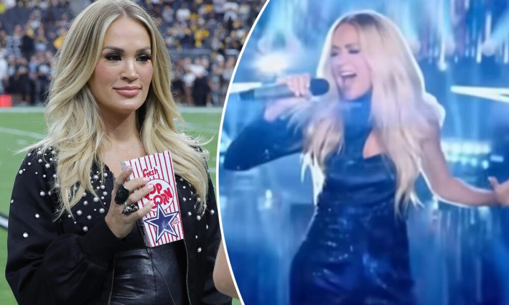 Carrie Underwood’s SNF return has set social media in a frenzy