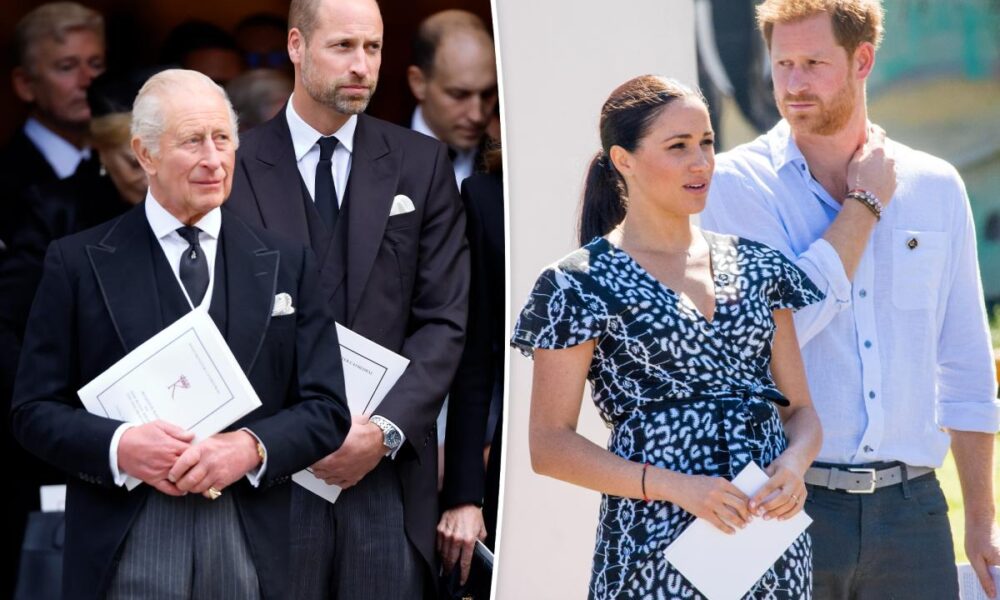 King Charles, Prince William agree on one thing regarding Prince Harry, Meghan Markle
