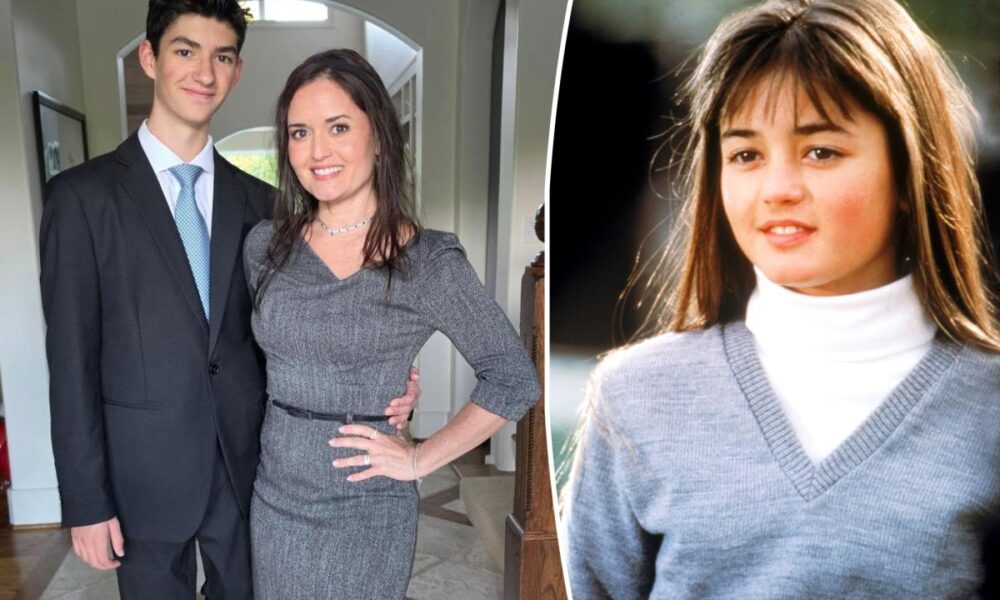 Danica McKellar honors son Draco’s 16th birthday after ditching Hollywood