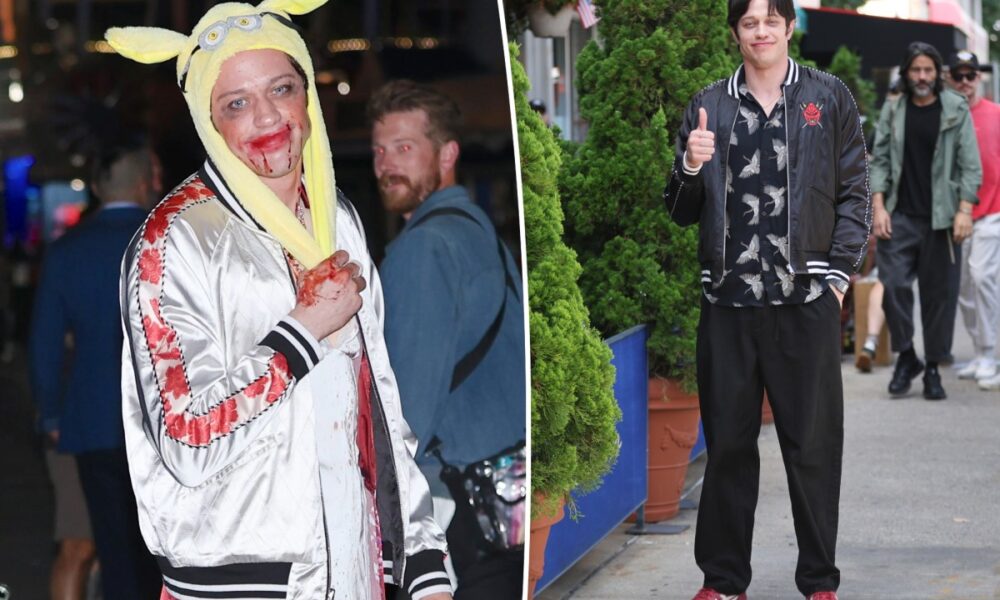 See Pete Davidson’s wild transformation for ‘Tommy Karate’ movie