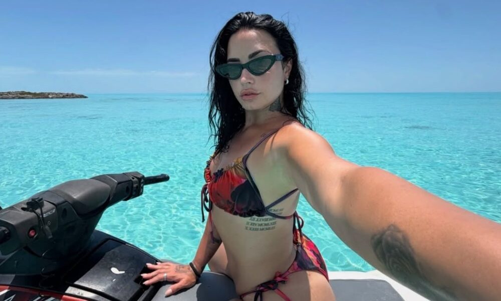 Demi Lovato Goes Jet-Skiing in a Thong Bikini After Flaunting Her Sandy Backside in the Bahamas