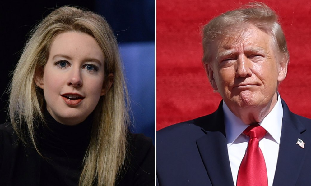 Disgraced Theranos Founder Elizabeth Holmes Praises Donald Trump After Securing Early Prison Release