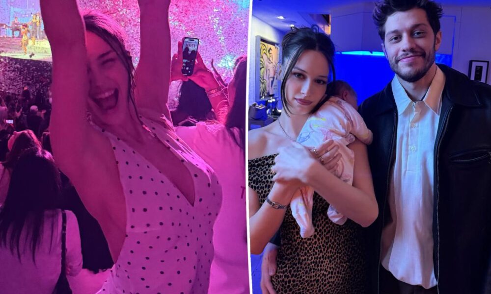 Elsie Hewitt gives ‘baby daddy’ Pete Davidson a shoutout after year of ‘ups and downs’