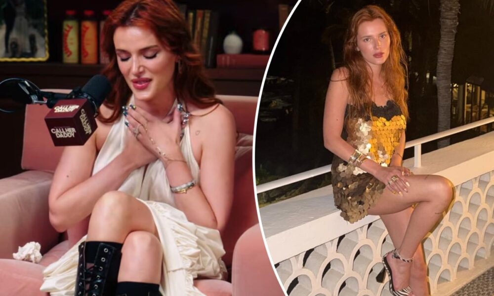Ex-Disney star Bella Thorne says cruel accusations after nude blackmail leak attempt ‘really broke me’