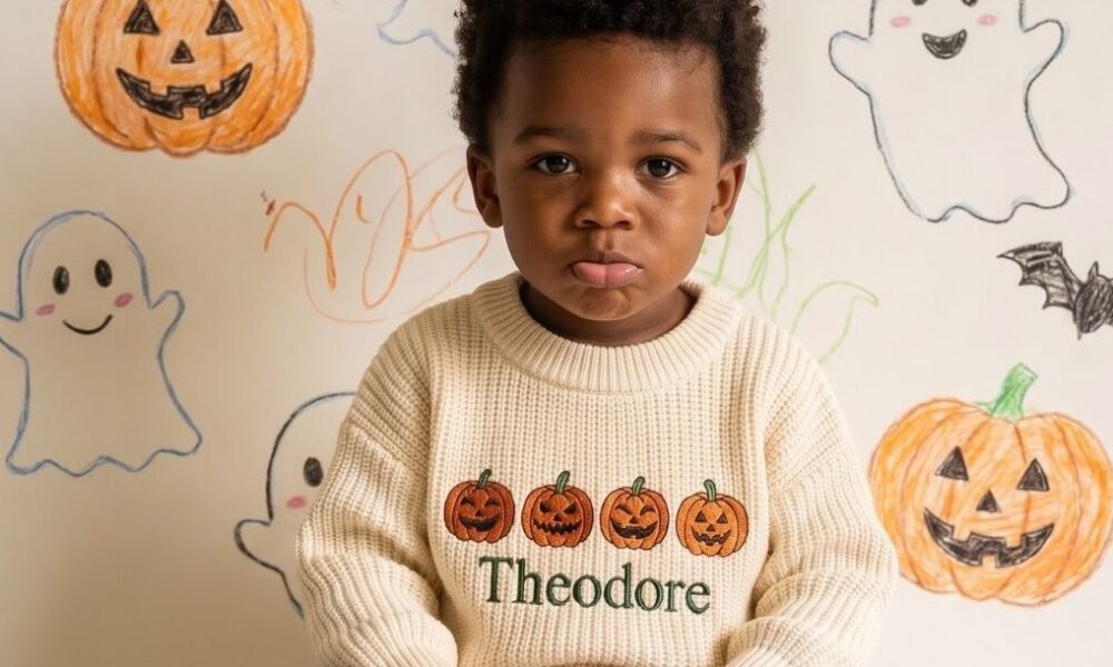 It’s Baby Sweater Season! This Brand Makes the Sweetest Fall-Themed Options — And You Can Personalize Them, Too