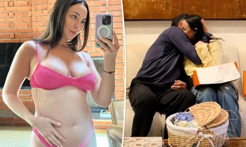 Kyle Richards’ pregnant daughter Farrah Aldjufrie reveals baby’s father’s identity