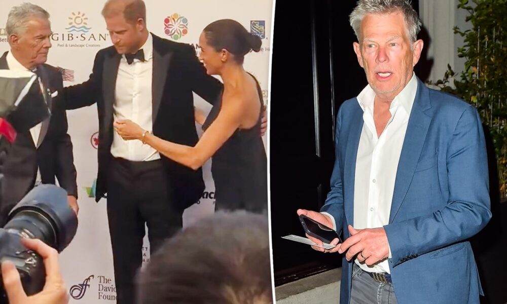 David Foster speaks out after viral Meghan Markle snub