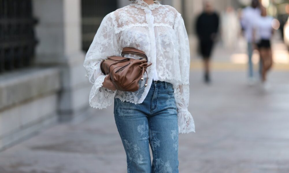 These 13 Printed Jeans Look Like an Anthropologie Splurge, but They Start at Just $19 on Amazon